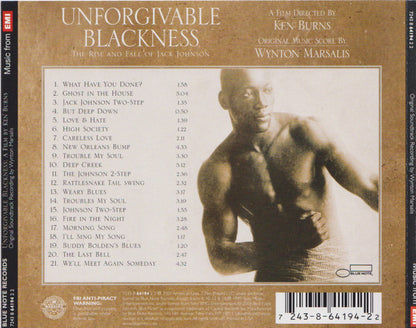 Unforgivable Blackness - The Rise And Fall Of Jack Johnson (CD) | Near Mint (NM or M-) Near Mint (NM or M-) - JAZZ / USED *NEAR MINT*