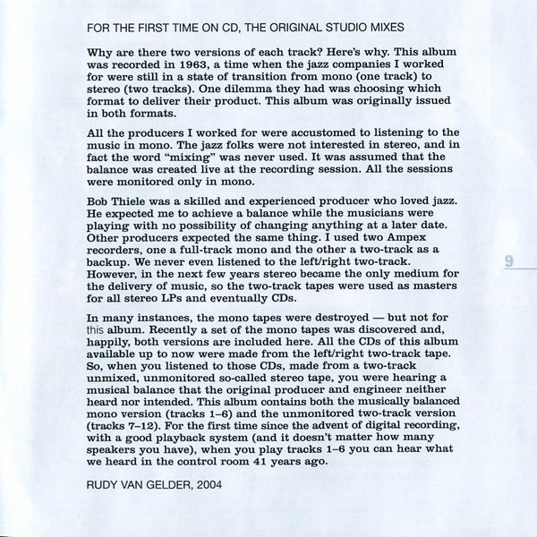 John Coltrane And Johnny Hartman (SACD) | Near Mint (NM or M-) Very Good Plus (VG+) - JAZZ / USED *NEAR MINT*