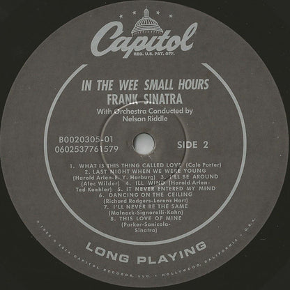 Frank Sinatra - In The Wee Small Hours (VINYL) | Near Mint (NM) Near Mint (NM) - JAZZ / USED *NEAR MINT*