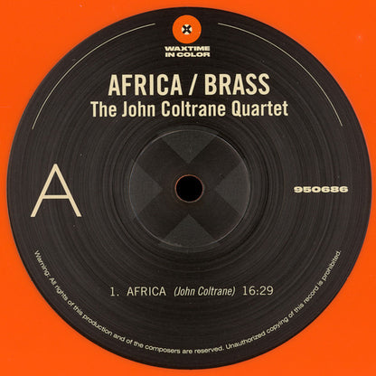 The John Coltrane Quartet - Africa / Brass (VINYL LP WAXTIME IN COLOR 950686 2019) | Near Mint (NM or M-) Near Mint (NM) - JAZZ / USED *NEAR MINT*