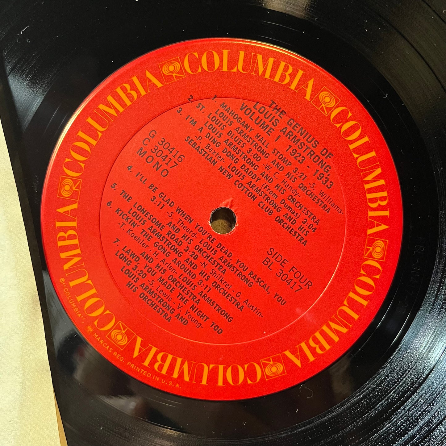 Louis Armstrong - The Genius Of Louis Armstrong Volume 1: 1923-1933 (VINYL 2xLP COLUMBIA G 30416 1971) | USED Near Mint (NM or M-) Near Mint- (NM-) - JAZZ / USED *NEAR MINT*