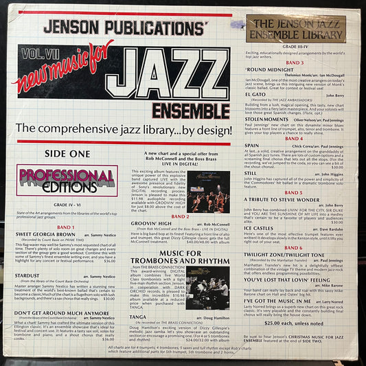 Various - New Music For Jazz Ensemble Vol. VII (VINYL LP JENSON PUBLICATIONS INC. JP-2900 1982) | USED Near Mint (NM or M-) Excellent+ (EX+) - JAZZ / USED *NEAR MINT*