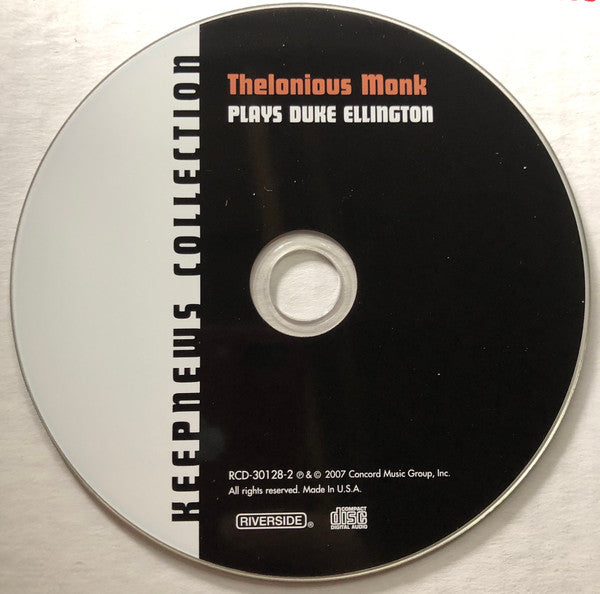 Thelonious Monk Plays Duke Ellington (CD) | Near Mint (NM or M-) Near Mint (NM or M-) - JAZZ / USED *NEAR MINT*