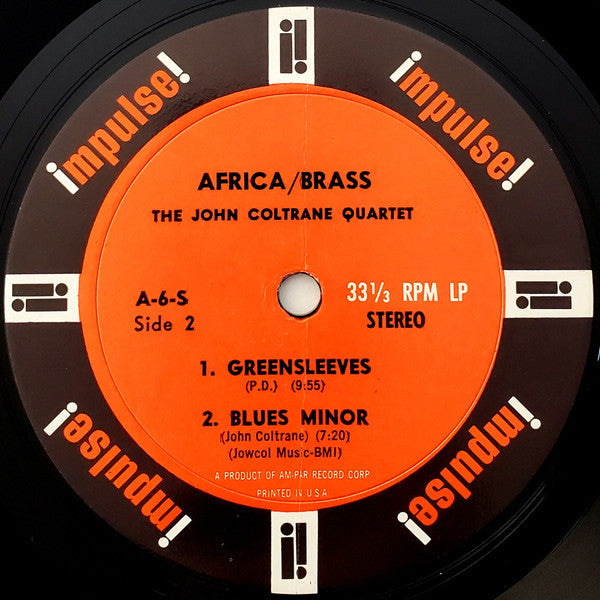 The John Coltrane Quartet - Africa / Brass (VINYL LP WAXTIME IN COLOR 950686 2019) | USED Near Mint (NM or M-) Near Mint (NM) - JAZZ / USED *NEAR MINT*
