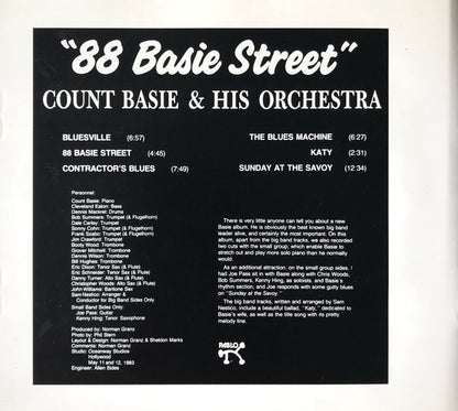"88 Basie Street" (XRCD) | Near Mint (NM) Excellent (EX) - JAZZ / USED *NEAR MINT*