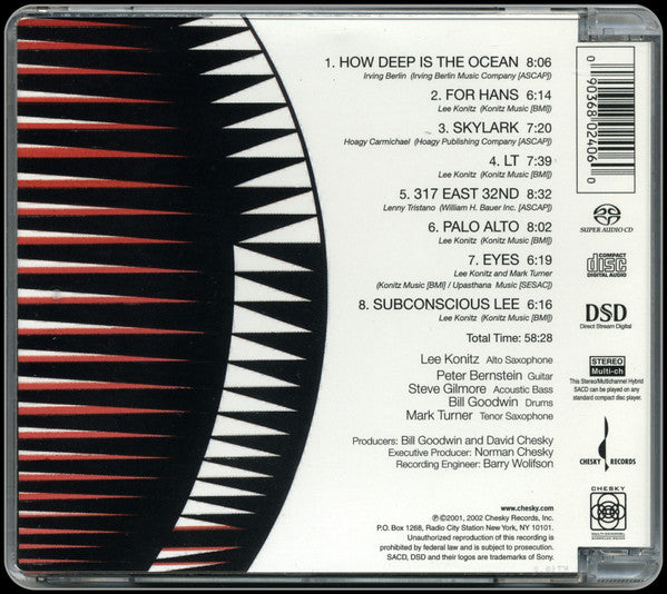 Parallels (SACD) | Near Mint (NM) Excellent+ (EX+) - JAZZ / USED *NEAR MINT*