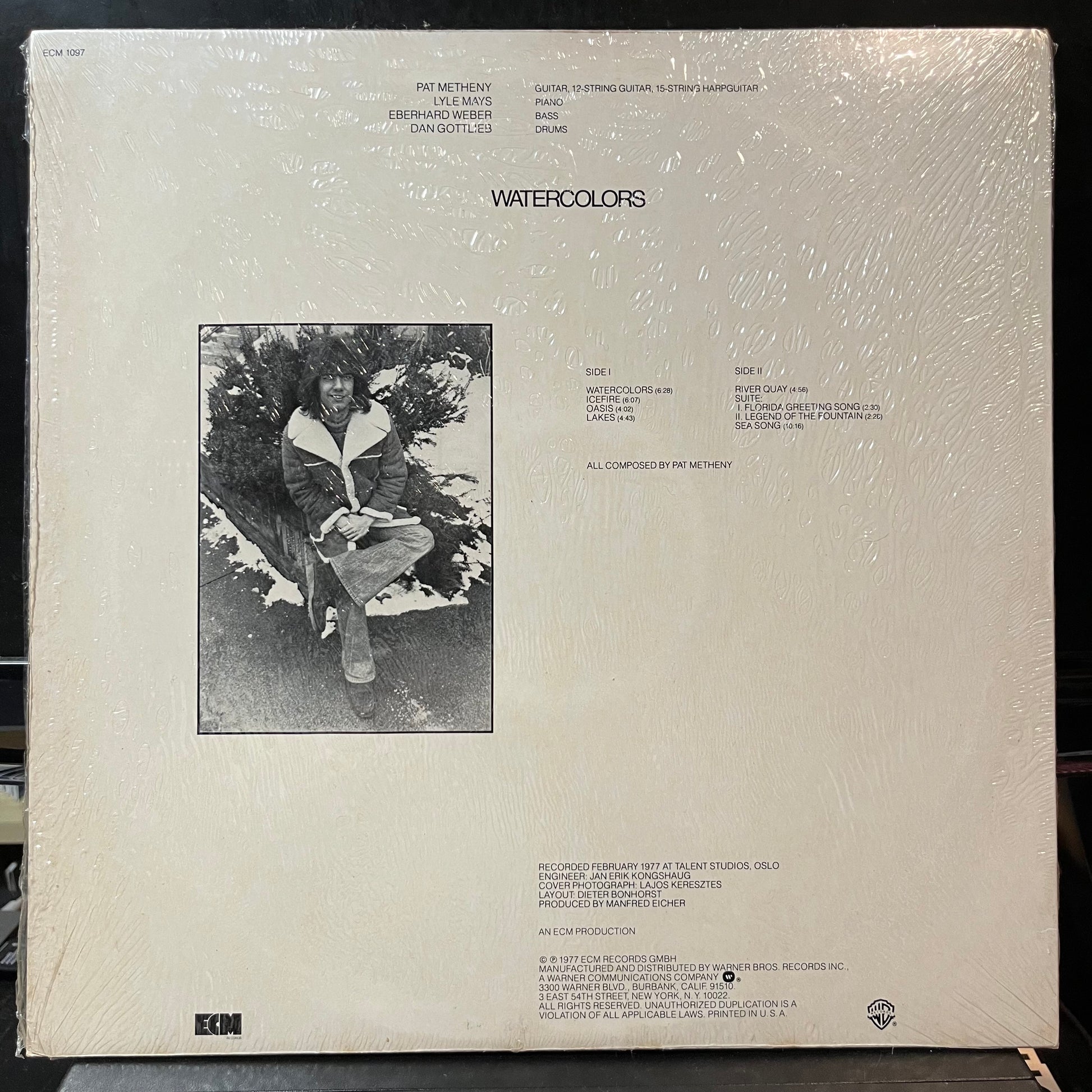 Pat Metheny - Watercolors (VINYL LP ECM ECM 1097 1979) | USED Near Mint (NM or M-) Near Mint (NM) - JAZZ / USED *NEAR MINT*
