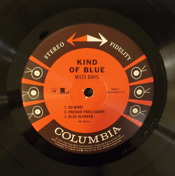 Miles Davis - Kind Of Blue (VINYL LP LEGACY 88697680571) | Near Mint (NM or M-) Near Mint (NM) - JAZZ / USED *NEAR MINT*