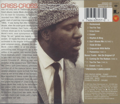 Criss-Cross (CD) | - JAZZ / USED *NEAR MINT*
