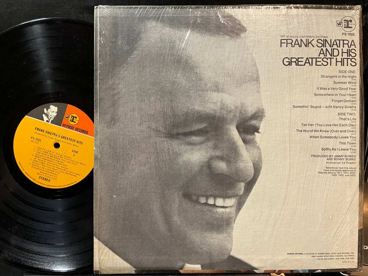 Frank Sinatra - Frank Sinatra's Greatest Hits (VINYL LP) | USED Near Mint (NM or M-) Near Mint (NM or M-) - JAZZ / USED *NEAR MINT*