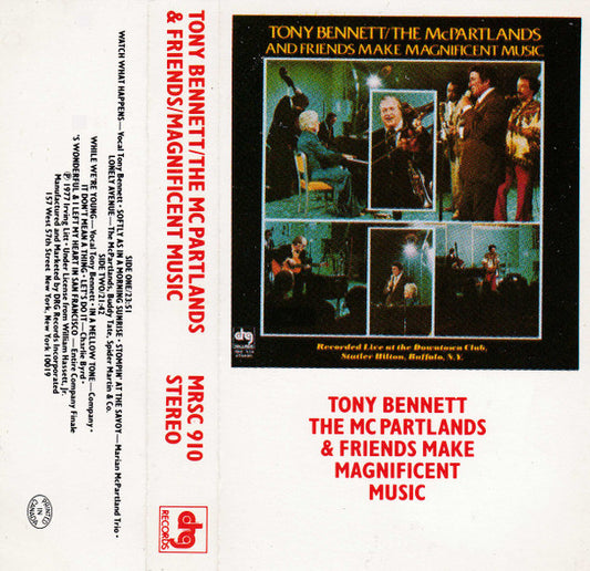 Tony Bennett - Tony Bennett/The McPartlands *CASSETTE* | Near Mint (NM) Near Mint (NM) - JAZZ / USED *NEAR MINT*