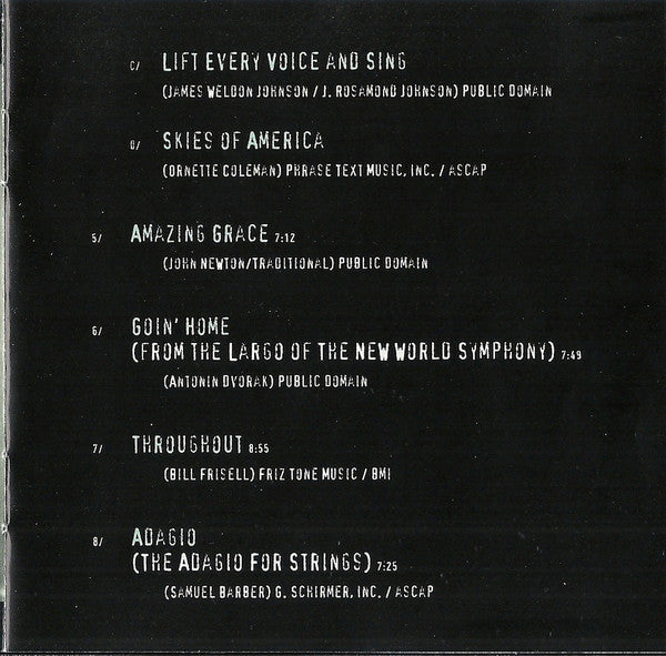 Not In Our Name (CD) | - JAZZ / USED *NEAR MINT*