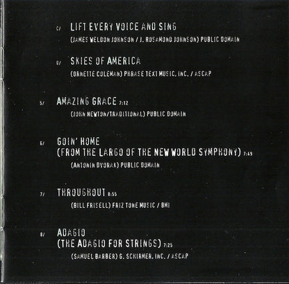 Not In Our Name (CD) | - JAZZ / USED *NEAR MINT*