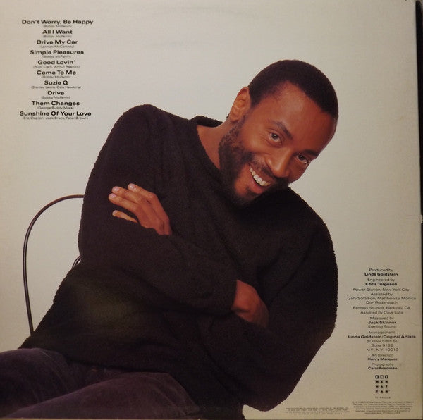 Bobby McFerrin - Simple Pleasures | Near Mint (NM) Near Mint (NM) - JAZZ / USED *NEAR MINT*