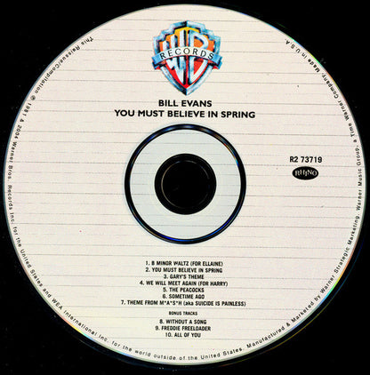You Must Believe In Spring (CD) | Near Mint (NM) Near Mint (NM) - JAZZ / USED *NEAR MINT*