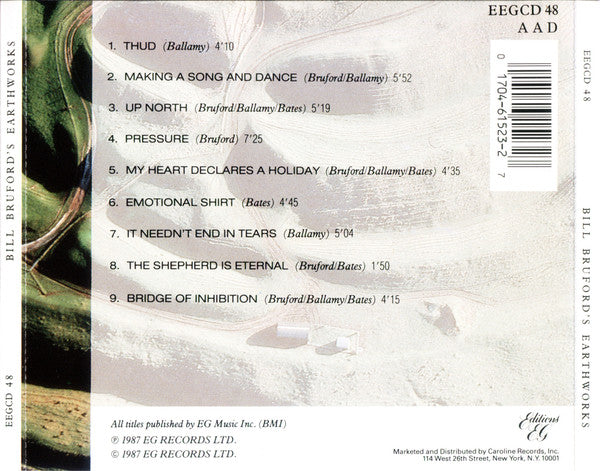 Earthworks (CD) | Near Mint (NM) Near Mint (NM) - JAZZ / USED *NEAR MINT*