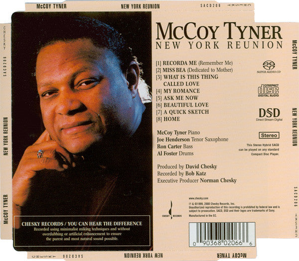 McCoy Tyner Quartet - New York Reunion (SACD) | Near Mint (NM) Near Mint (NM) - JAZZ / USED *NEAR MINT*