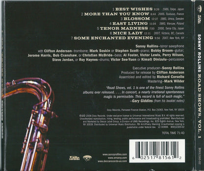 Sonny Rollins - Road Shows, Vol. 1 (CD) | Near Mint (NM) Near Mint (NM) - JAZZ / USED *NEAR MINT*