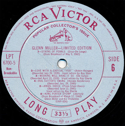 Glenn Miller And His Orchestra - Limited Edition | Very Good Plus (VG+) Near Mint (NM) - JAZZ / USED *VERY GOOD++*