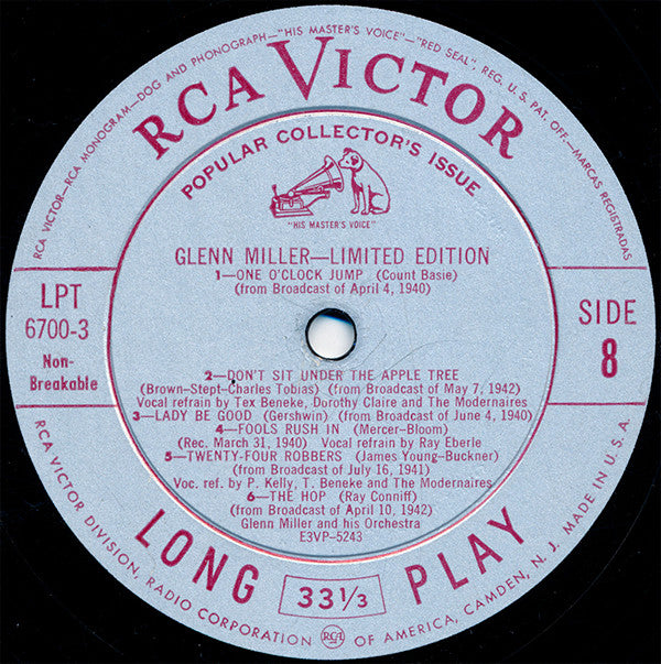 Glenn Miller And His Orchestra - Limited Edition | Very Good Plus (VG+) Near Mint (NM) - JAZZ / USED *VERY GOOD++*