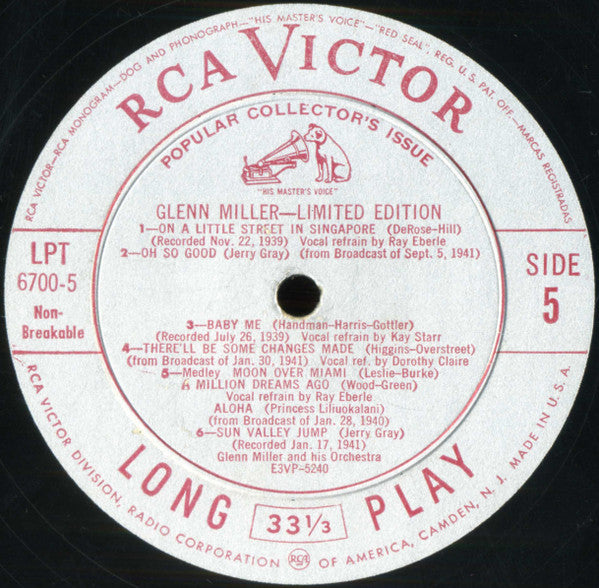 Glenn Miller And His Orchestra - Limited Edition | Very Good Plus (VG+) Near Mint (NM) - JAZZ / USED *VERY GOOD++*