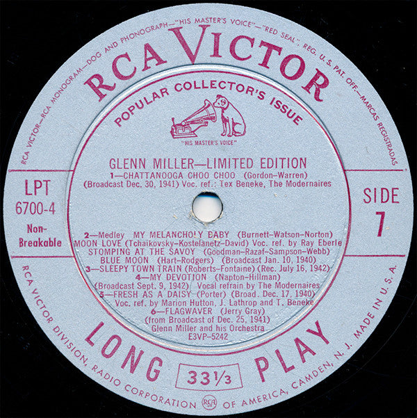 Glenn Miller And His Orchestra - Limited Edition | Very Good Plus (VG+) Near Mint (NM) - JAZZ / USED *VERY GOOD++*