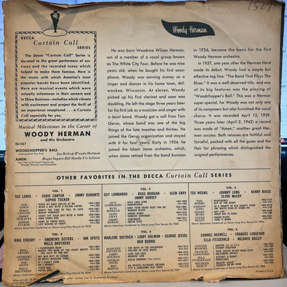 Woody Herman - Woodchopper's Ball / Amen | Very Good Plus (VG+) Good Plus (G+) - JAZZ / USED *VERY GOOD+/78*
