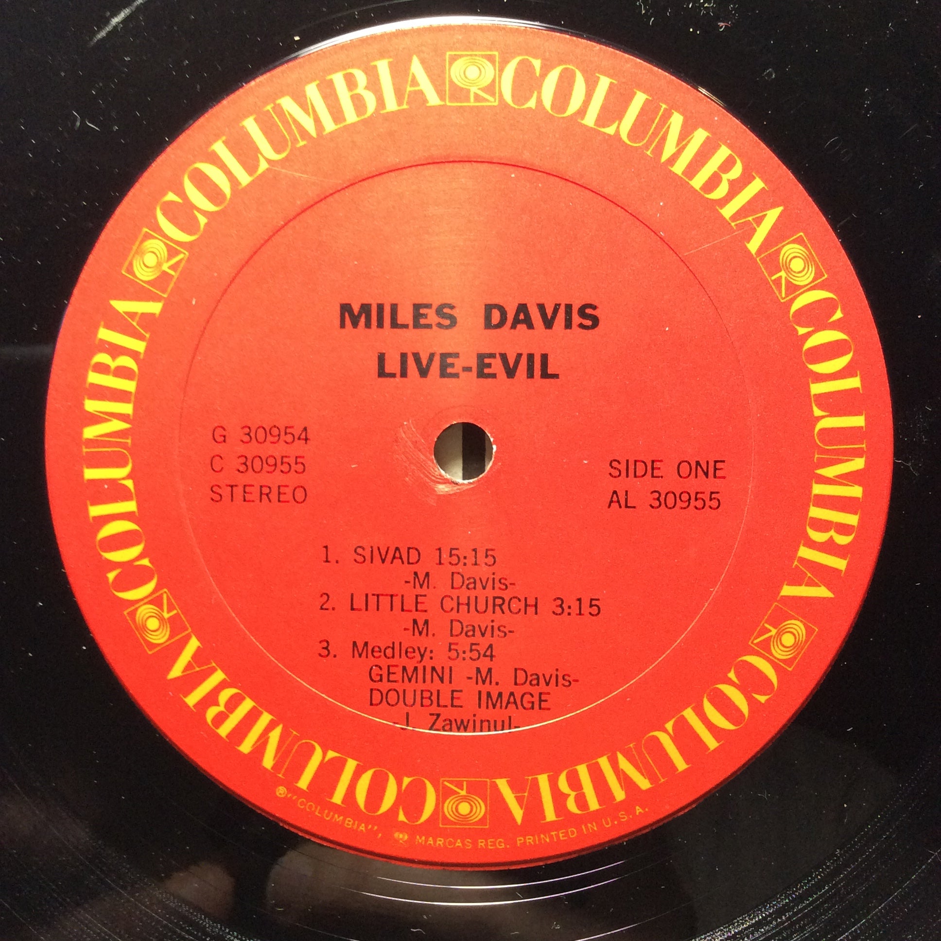 Live-Evil (2xVINYL) | Very Good Plus Plus (VG++) Very Good Plus (VG+) - JAZZ / USED *VERY GOOD++*