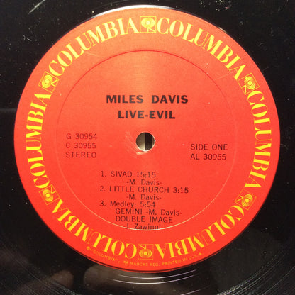 Live-Evil (2xVINYL) | Very Good Plus Plus (VG++) Very Good Plus (VG+) - JAZZ / USED *VERY GOOD++*