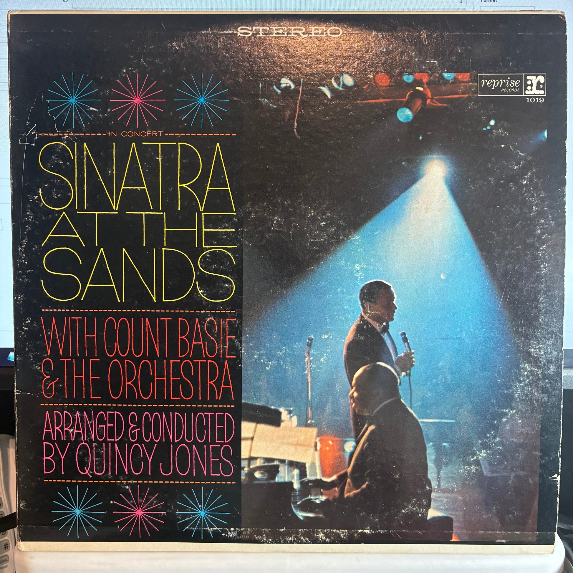 Frank Sinatra - Sinatra At The Sands (2x VINYL) | Very Good Plus (VG+) Very Good Plus (VG+) - JAZZ / USED *VERY GOOD+*