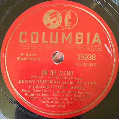 On The Alamo / Gone With What Draft (10" 78RPM RECORD) | Very Good Plus (VG+) Generic - JAZZ / USED *VERY GOOD+*