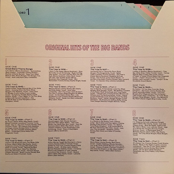 Various - Original Hits Of The Big Bands *BOX* | Very Good Plus (VG+) Very Good Plus (VG+) - JAZZ / USED *VERY GOOD++*