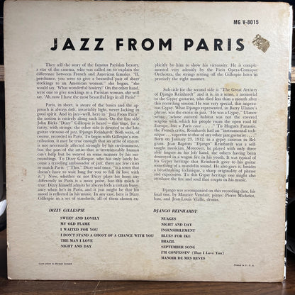 Jazz From Paris (VINYL) | Very Good Plus Plus (VG++) Very Good (VG) - JAZZ / USED *VERY GOOD++*