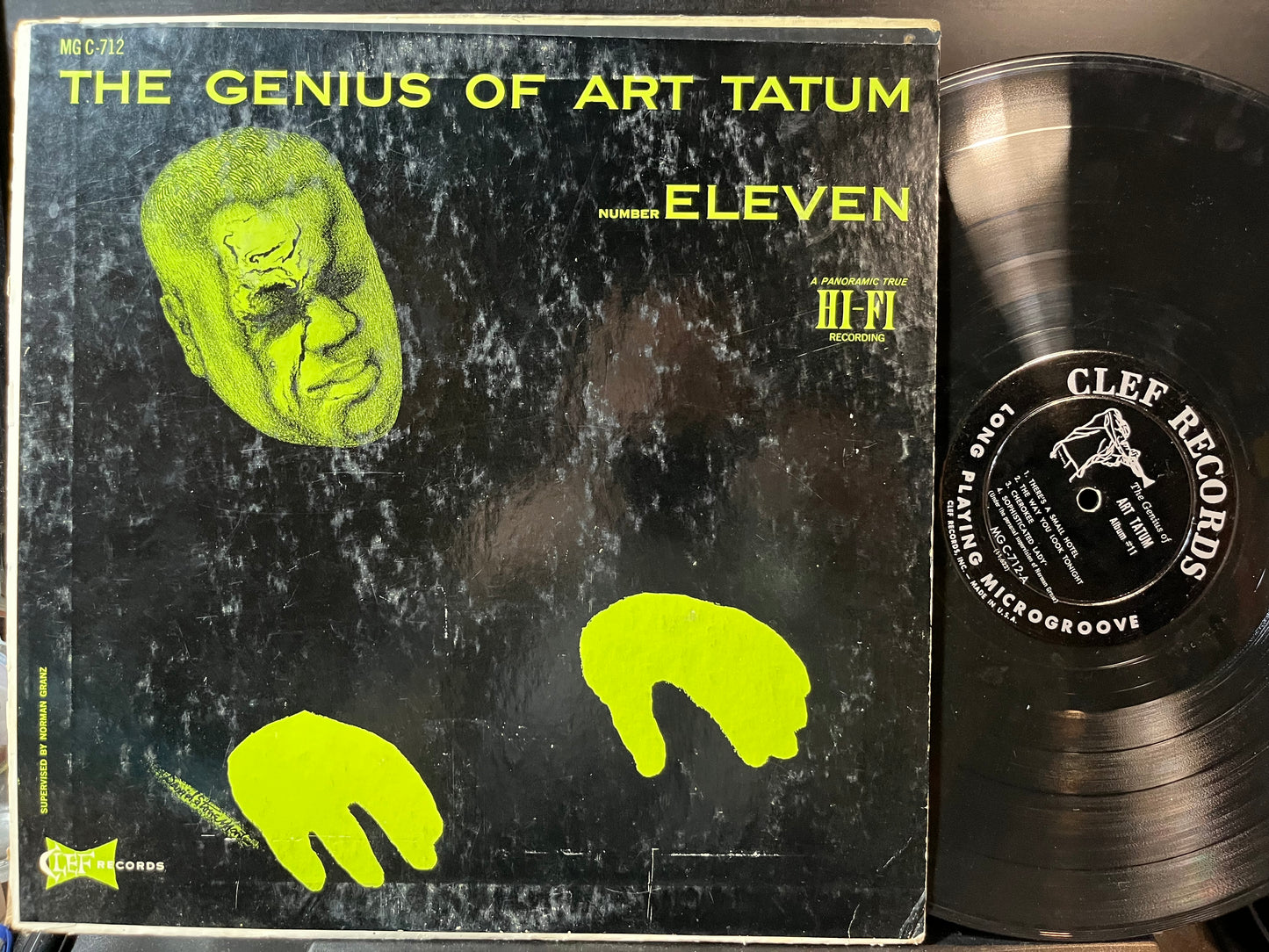 Art Tatum - The Genius Of Art Tatum Number Eleven (VINYL LP) | Very Good Plus (VG+) Very Good Plus (VG+) - JAZZ / USED *VERY GOOD+*