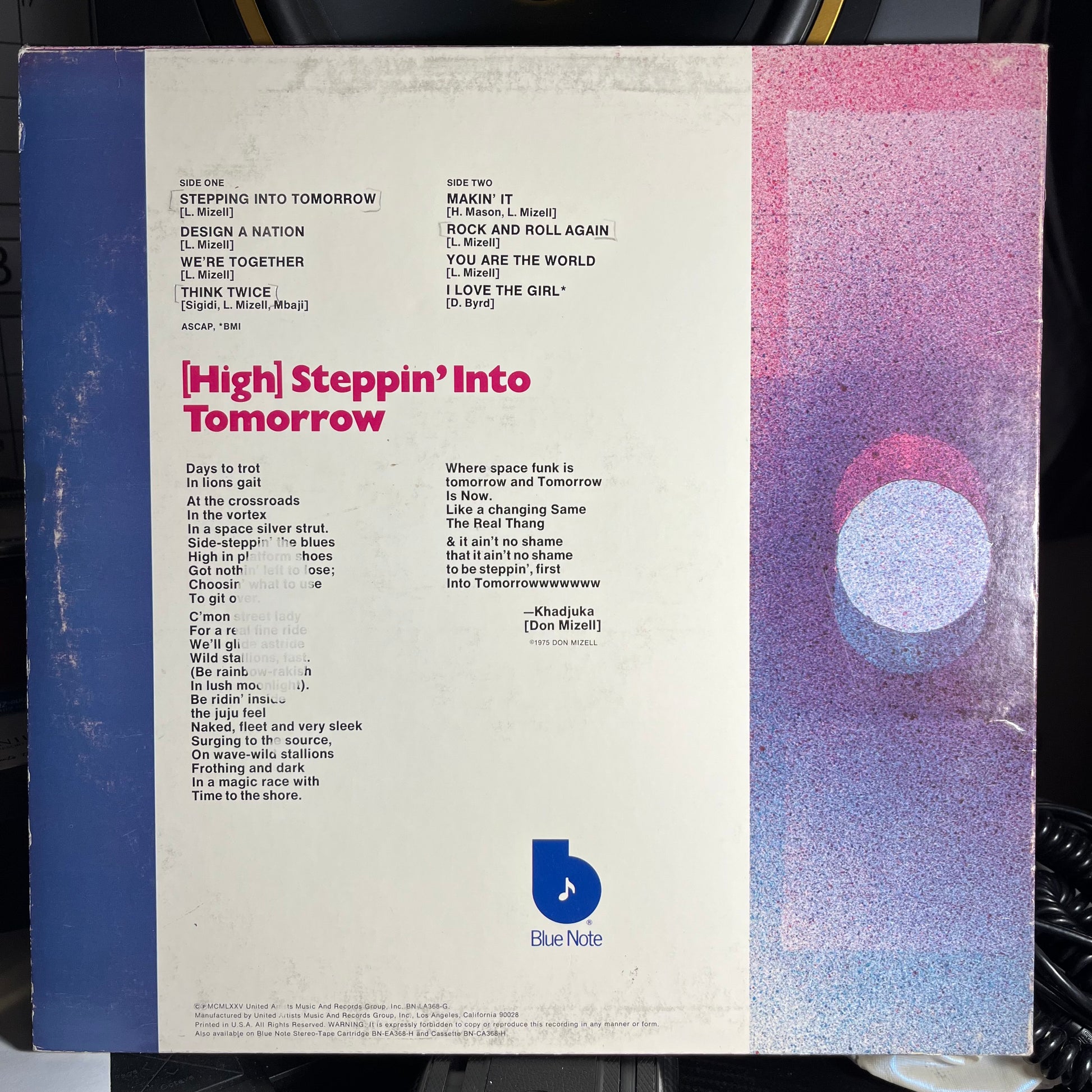 Donald Byrd - Stepping Into Tomorrow | Very Good Plus (VG+) Excellent (EX) - JAZZ / USED *VERY GOOD++*