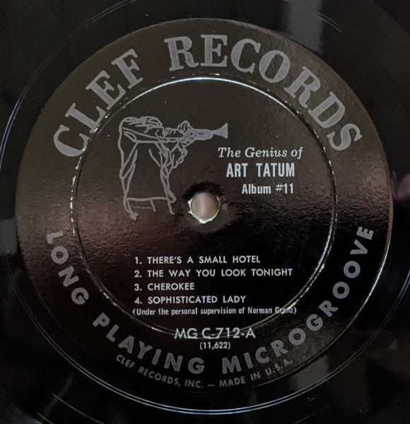Art Tatum - The Genius Of Art Tatum Number Eleven (VINYL LP) | Very Good Plus (VG+) Very Good Plus (VG+) - JAZZ / USED *VERY GOOD+*