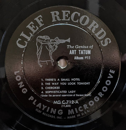 Art Tatum - The Genius Of Art Tatum Number Eleven (VINYL LP) | Very Good Plus (VG+) Very Good Plus (VG+) - JAZZ / USED *VERY GOOD+*
