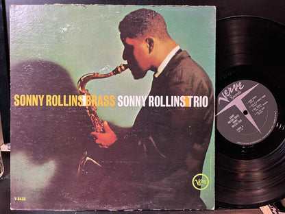 Sonny Rollins - Brass / Trio (VINYL) | Very Good Plus (VG+) Very Good (VG) - JAZZ / USED *VERY GOOD+*