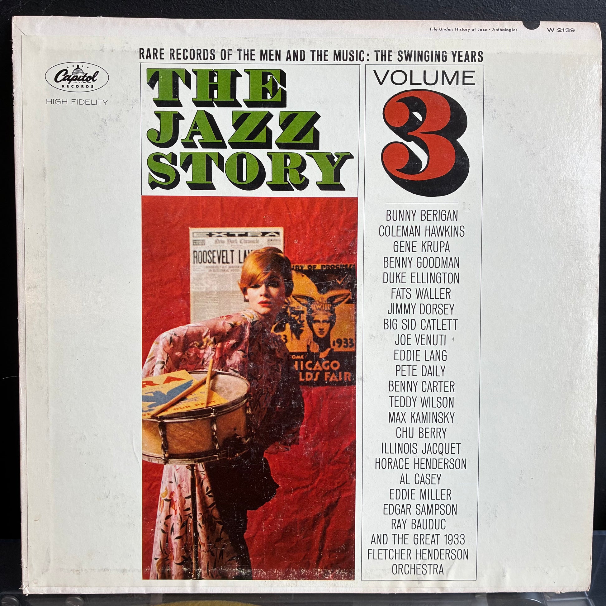 The Jazz Story Volume 3 (Rare Records Of The Men And The Music: The Swinging Years) (VINYL) | Very Good Plus (VG+) Excellent (EX) - JAZZ / USED *VERY GOOD+*