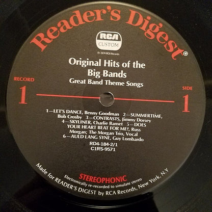 Various - Original Hits Of The Big Bands *BOX* | Very Good Plus (VG+) Very Good Plus (VG+) - JAZZ / USED *VERY GOOD++*