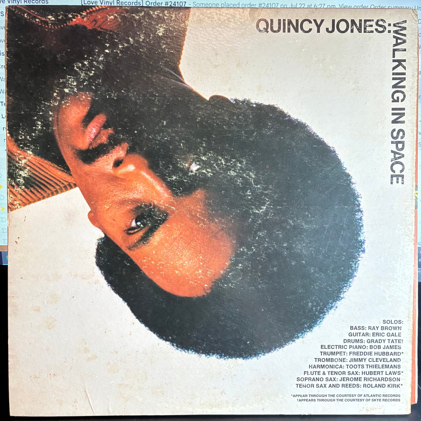 Quincy Jones - Walking In Space (VINYL A&M Records ‎– SP-3023) | Very Good Plus (VG+) Very Good Plus (VG+) - JAZZ / USED *VERY GOOD+*
