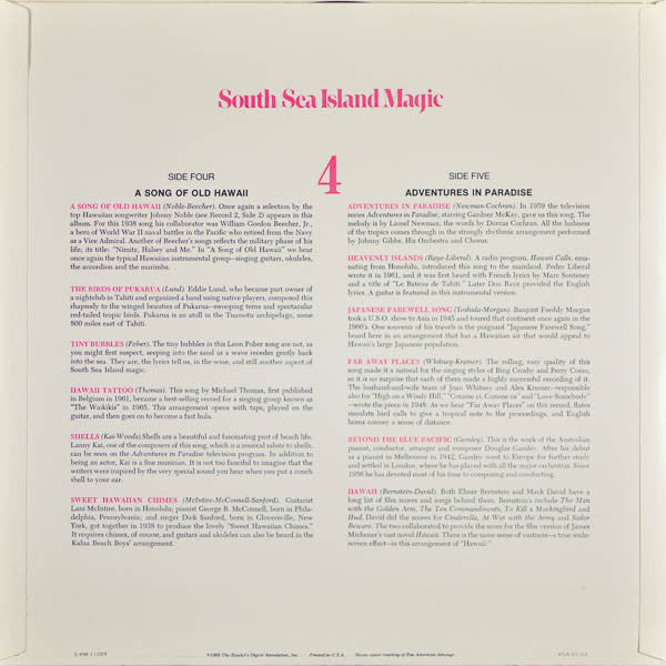 South Sea Island Magic (BOX SET) | Very Good Plus (VG+) Very Good Plus (VG+) - JAZZ / USED *VERY GOOD+*