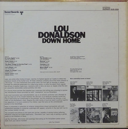 Lou Donaldson - Down Home (VINYL LP) | Very Good Plus (VG+) Very Good Plus (VG+) - JAZZ / USED *VERY GOOD+*