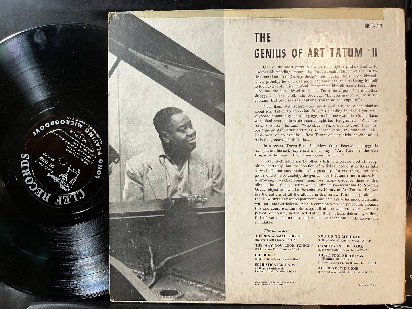 Art Tatum - The Genius Of Art Tatum Number Eleven (VINYL LP) | Very Good Plus (VG+) Very Good Plus (VG+) - JAZZ / USED *VERY GOOD+*