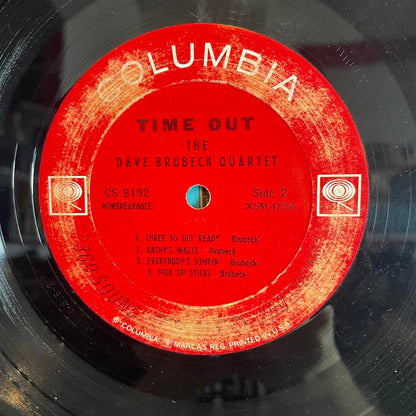 The Dave Brubeck Quartet - Time Out (VINYL) | VERY GOOD PLUS PLUS (VG++) Excellent (EX) - JAZZ / USED *VERY GOOD++*