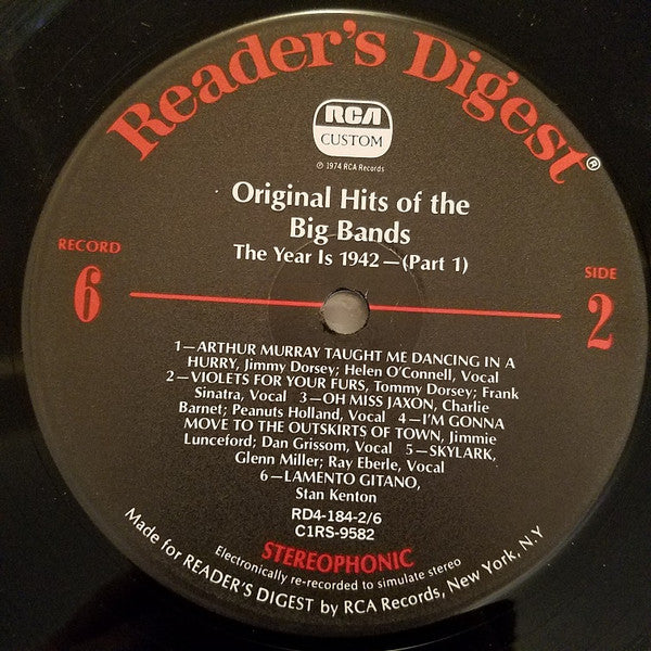 Various - Original Hits Of The Big Bands *BOX* | Very Good Plus (VG+) Very Good Plus (VG+) - JAZZ / USED *VERY GOOD++*