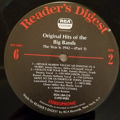 Various - Original Hits Of The Big Bands *BOX* | Very Good Plus (VG+) Very Good Plus (VG+) - JAZZ / USED *VERY GOOD++*