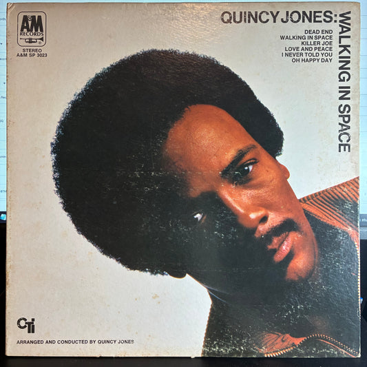 Quincy Jones - Walking In Space (VINYL A&M Records ‎– SP-3023) | Very Good Plus (VG+) Very Good Plus (VG+) - JAZZ / USED *VERY GOOD+*