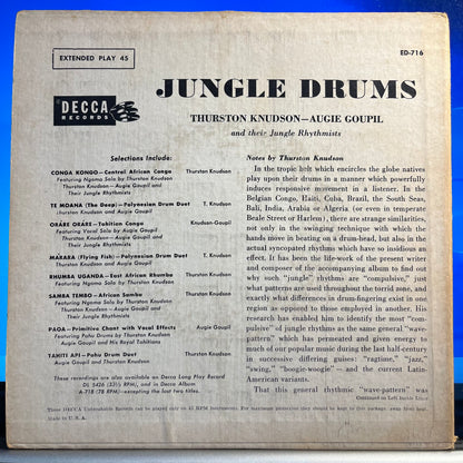 Thurston Knudson - Jungle Drums *2X7"* | - JAZZ / USED *VERY GOOD+*