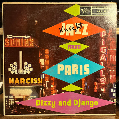 Jazz From Paris (VINYL) | Very Good Plus Plus (VG++) Very Good (VG) - JAZZ / USED *VERY GOOD++*